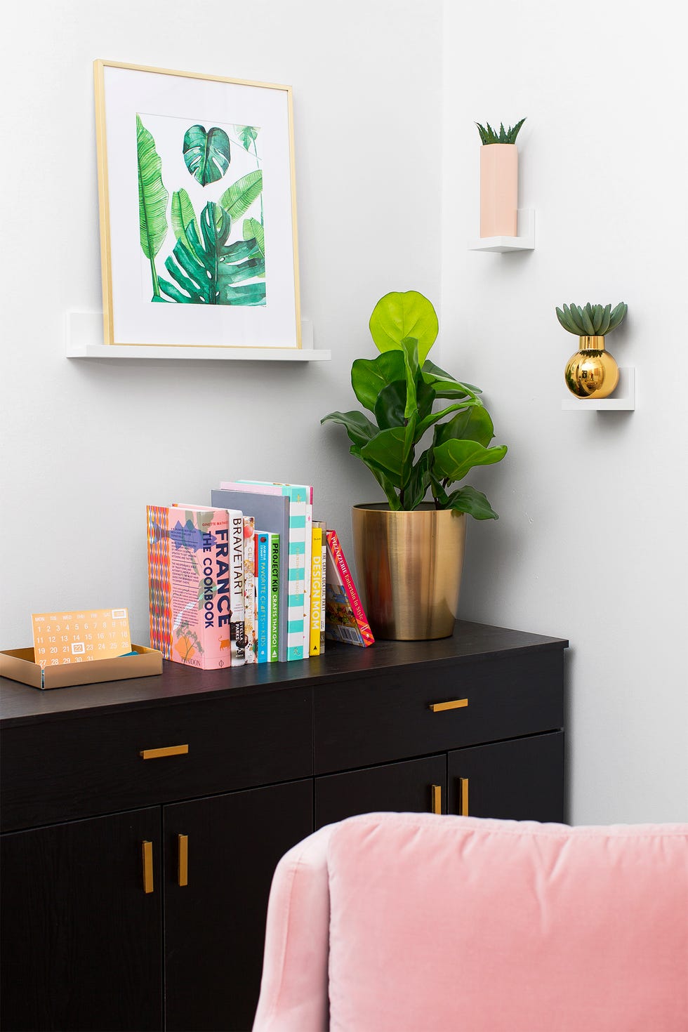 salones de primavera con plantas