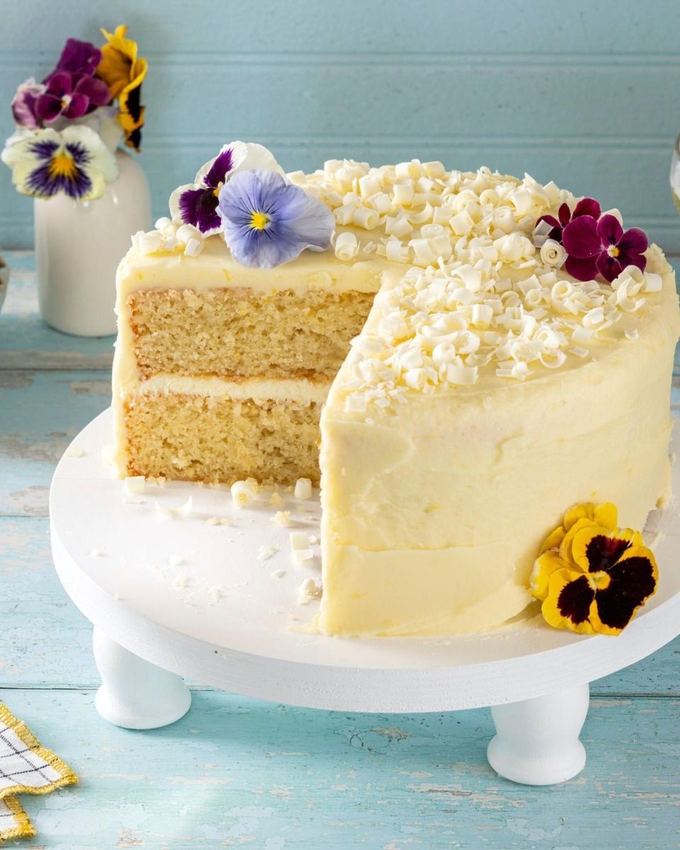 spring desserts lemon cake