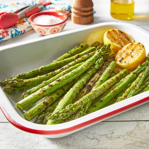 spring dinner ideas grilled asparagus