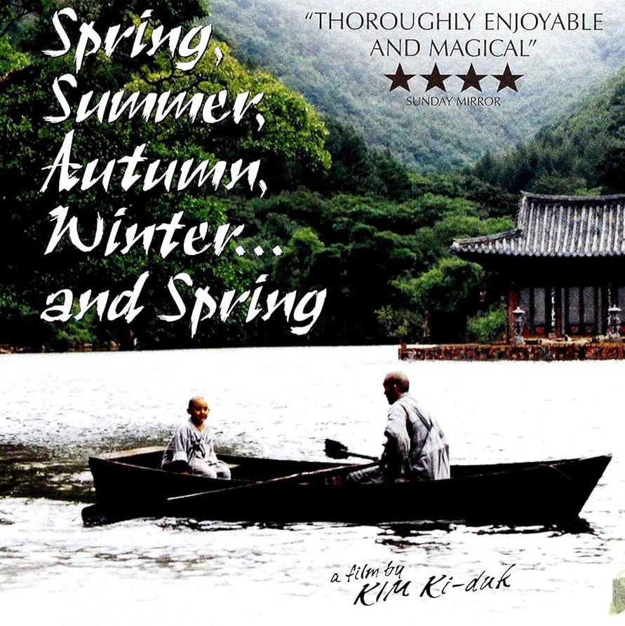 Primavera, verão, outono, outono e primavera Primavera, verão, outono, outono e primavera