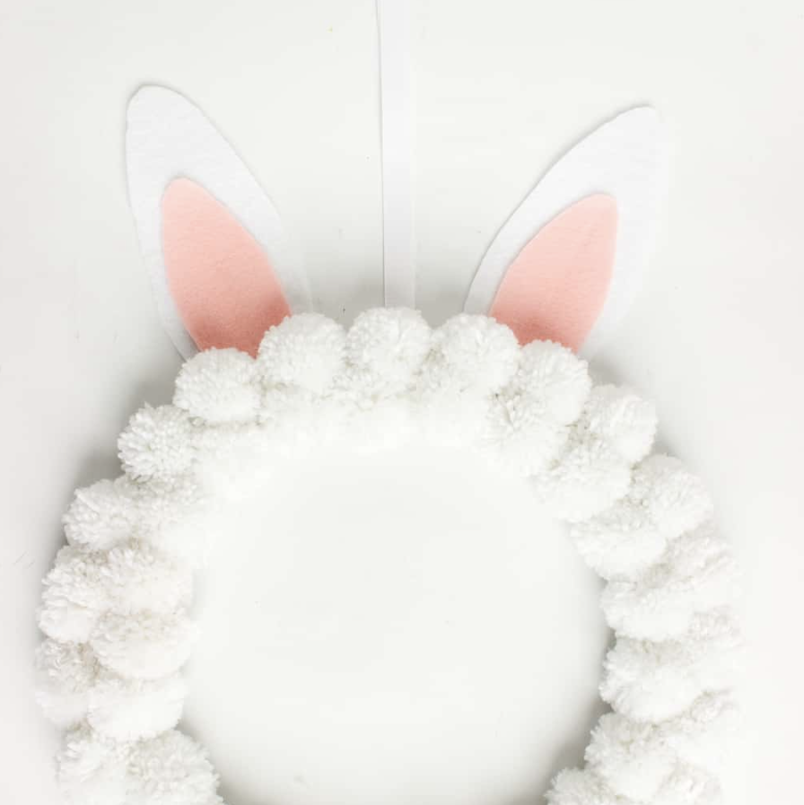 2.5 Peeking Bunny Ears Easter Wired Ribbon (10 yards) - Package