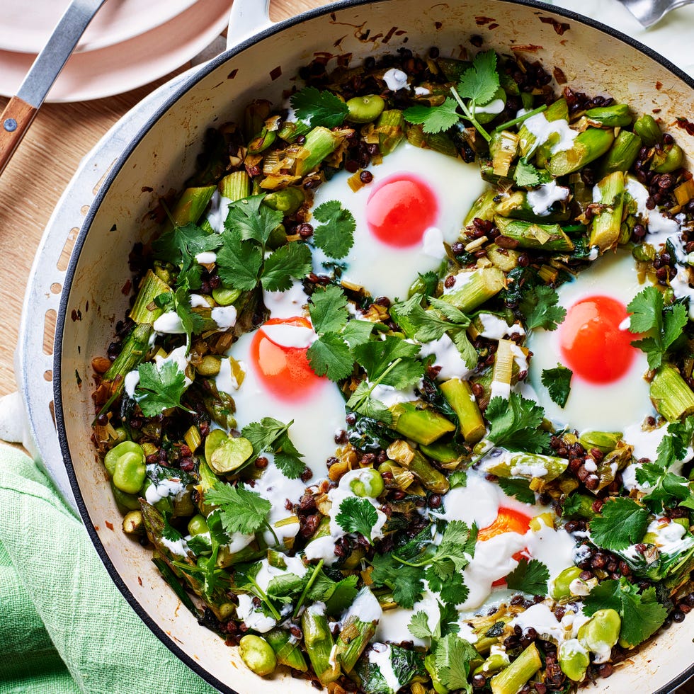 spring shakshuka recipe