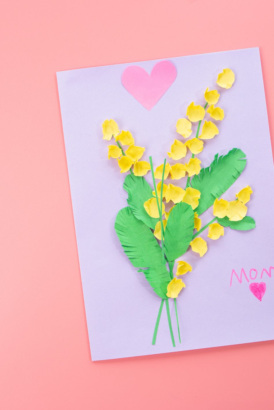 spring holiday concept craft for kids, easy paper flowers art project, diy, tutorial