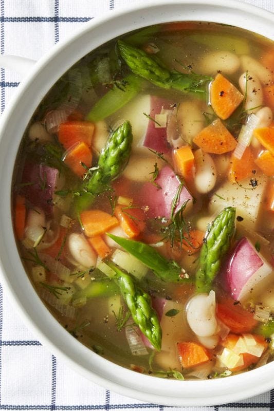 spring minestrone