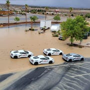 flooding at Spring Mountain Motorsports Ranch flooding at spring mountain motorsports ranch