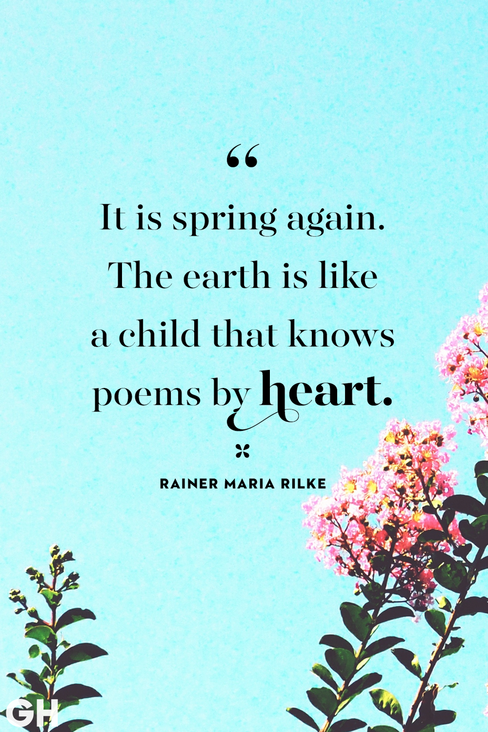 spring quotes rainer maria rilke