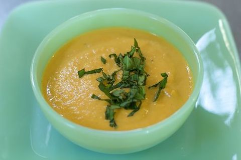 spring soup creamy carrot soup