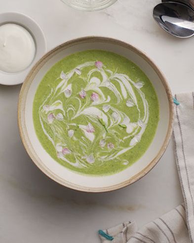 spring soup green gazpacho