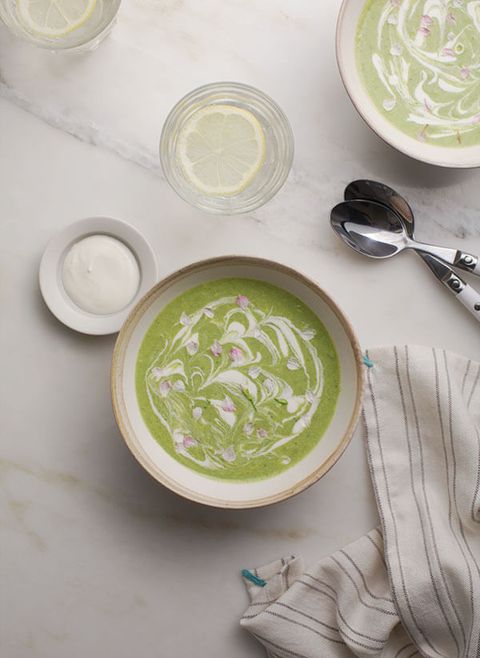spring soup green gazpacho