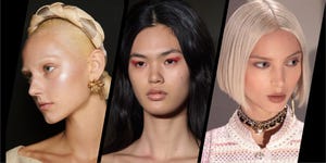 springsummer 2023 makeup trends spring catwalk beauty trends