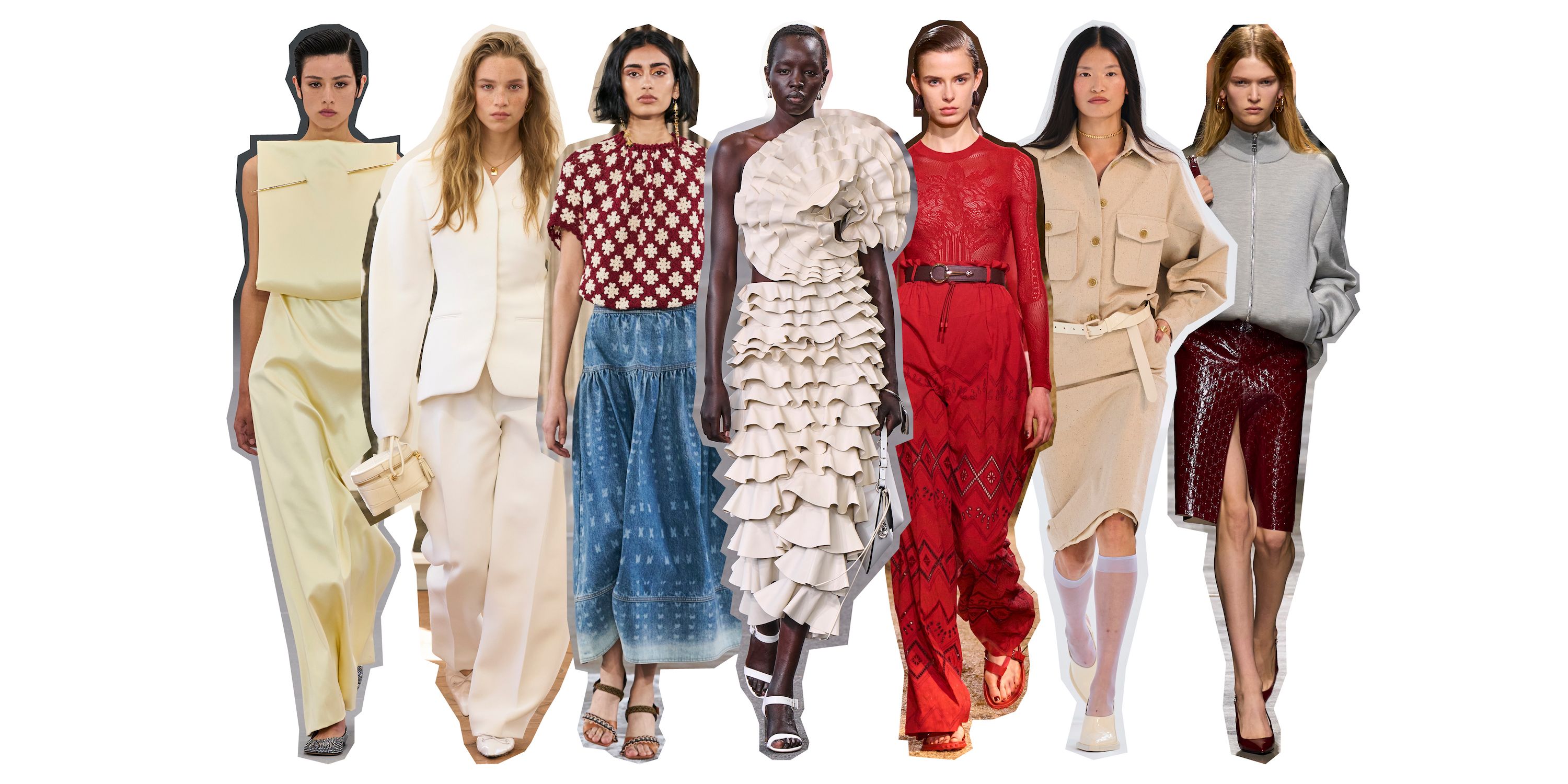 The Key Fashion Trends from the Spring Summer 2024 Collections