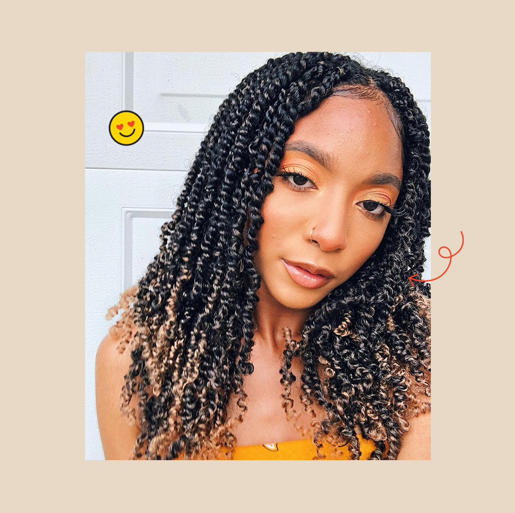 Mini Twist Tutorial! (Protective Style --NO Added hair) Natural Hair + Low  Tension Curly Hairstyles 