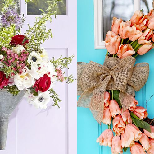 32 DIY Spring Wreaths - Ideas for Spring Front Door Wreath Crafts