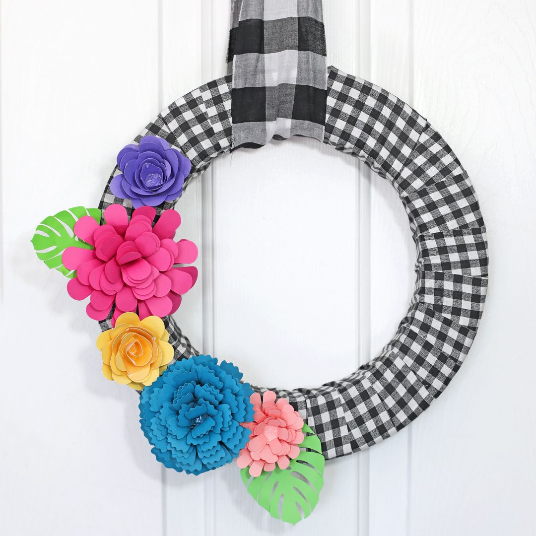 How To Make A Spring Wreath