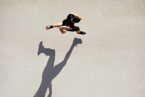 mujer corriendo