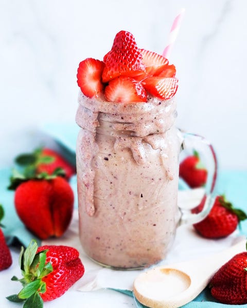 healthy smoothie recipes antioxidant berry avocado smoothie