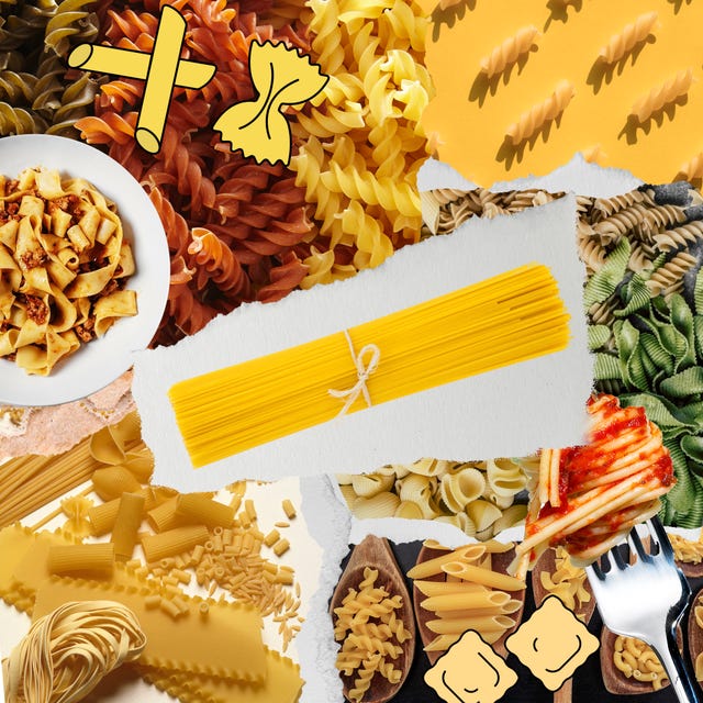 al dente pasta collage