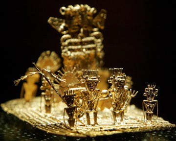 gouden figuren die in verband worden gebracht met el dorado