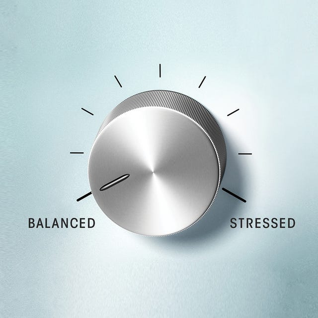 dial between balanced and stressed