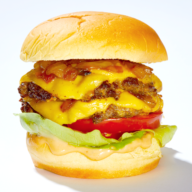 food, hamburger, dish, cheeseburger, fast food, breakfast sandwich, cuisine, ingredient, junk food, bun,