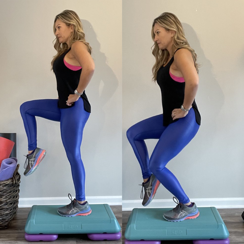 best balance exercises   step and singleleg squat