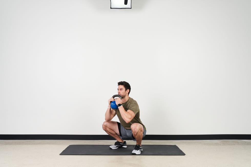 tempo goblet squat