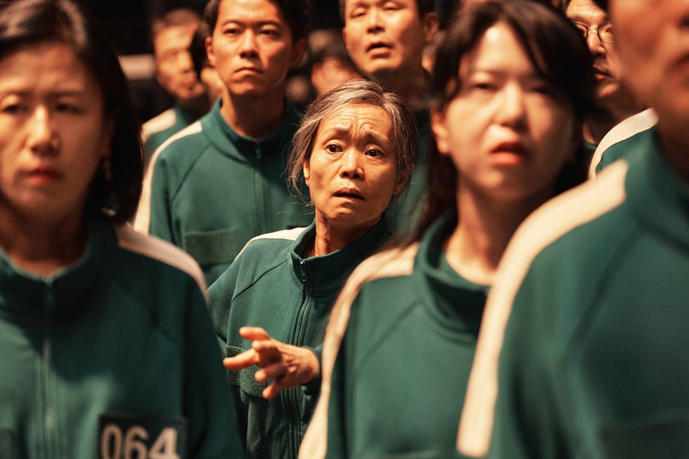 squid game s2 kang ae sim as jang geum ja in squid game s2 cr no ju hannetflix © 2024