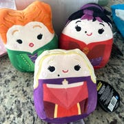This is an image hocus pocus sanderson sisters squishmallows