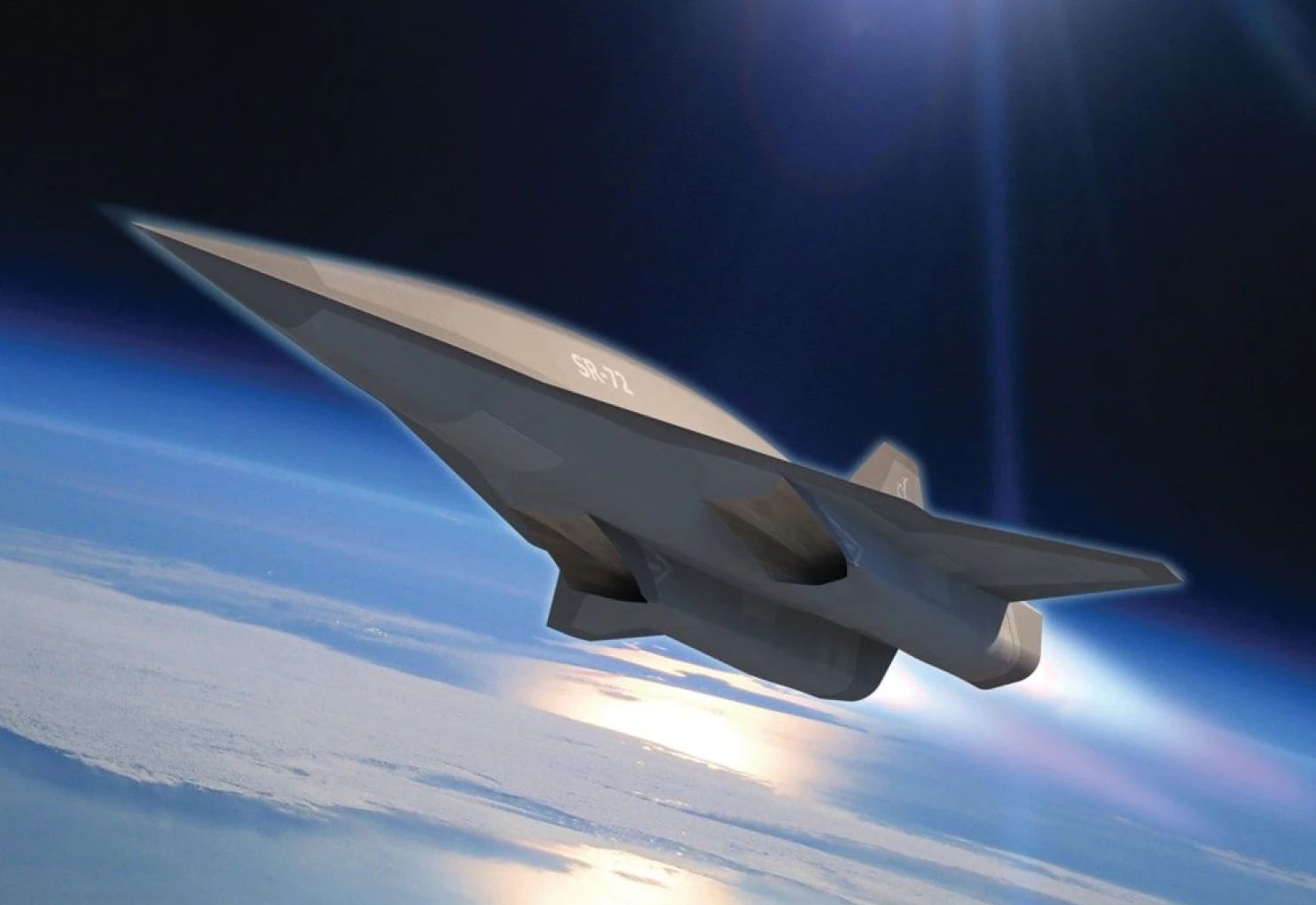 Lockheed Martin Darkstar Hypersonic Aircraft (ENM4PE82M) by ComradeWave