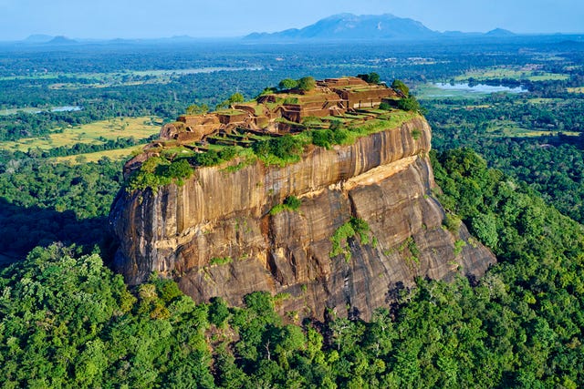 sri lanka, sigiriya lion rock fortress