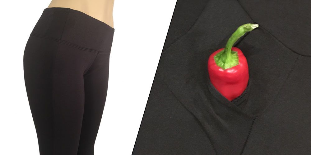These Sriracha Yoga Pants Are Made for Sex - Crotchless Yoga Pants