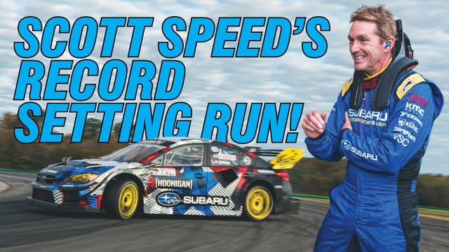 Scott Speed Describes His Lightning Lap Experience in the Subaru Airslayer