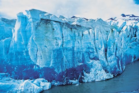 Polar ice cap, Blue, Glacier, Glacial landform, Iceberg, Ice, Glacial lake, Water, Arctic ocean, Ice cap, 
