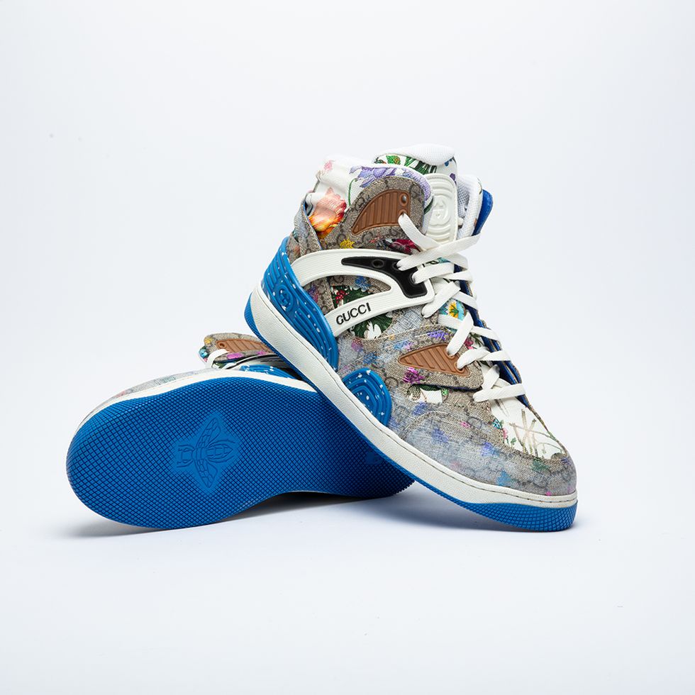 Gucci: Good Game Gucci Basket Sneaker - Luxferity