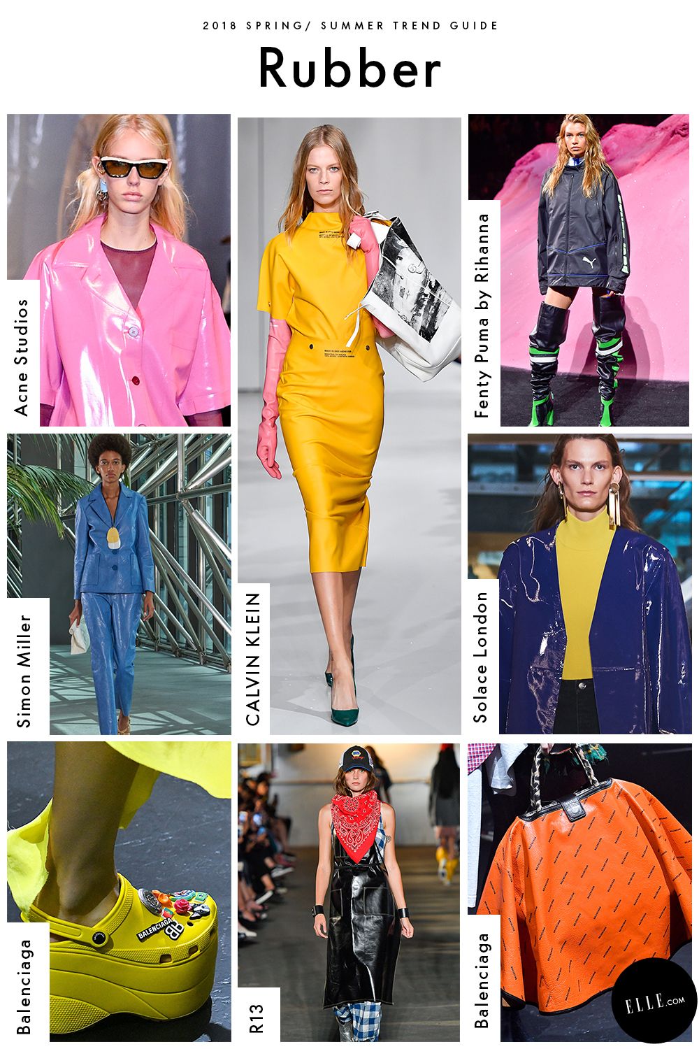 Spring 2018 Trend Report ELLE s Comprehensive Guide To