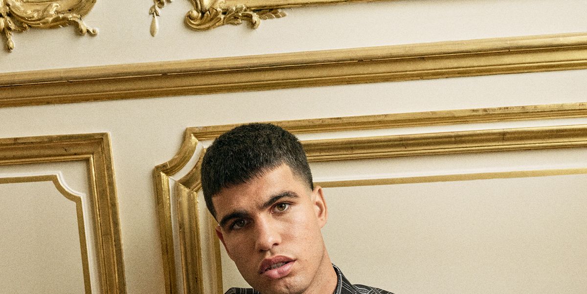 Carlos Alcaraz Models Louis Vuitton in Tailored Suits With Power Moves – WWD