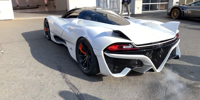 The 1750 HP SSC Tuatara Prototype Runs and Can Move