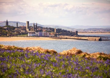 st andrews beach in scotland