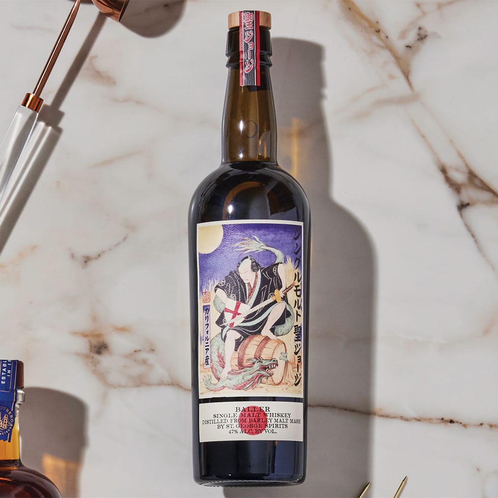 st george spirits’ baller single malt whiskey