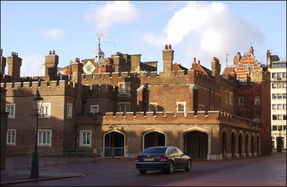 st james district in london, united kingdom on november, 2003