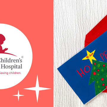 st jude childen's research hospital, christmas card, gifted and approved