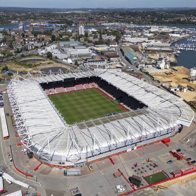 st mary's stadium aerial view