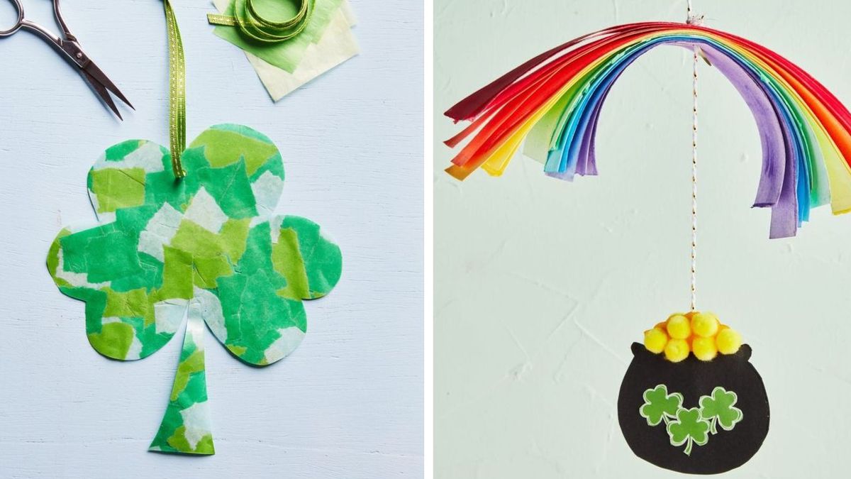 37 Easy St. Patrick's Day Crafts for Kids and Adults