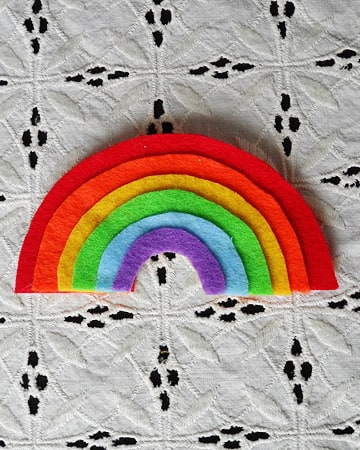 St. Patrick's Day Crafts Rainbow Magnets