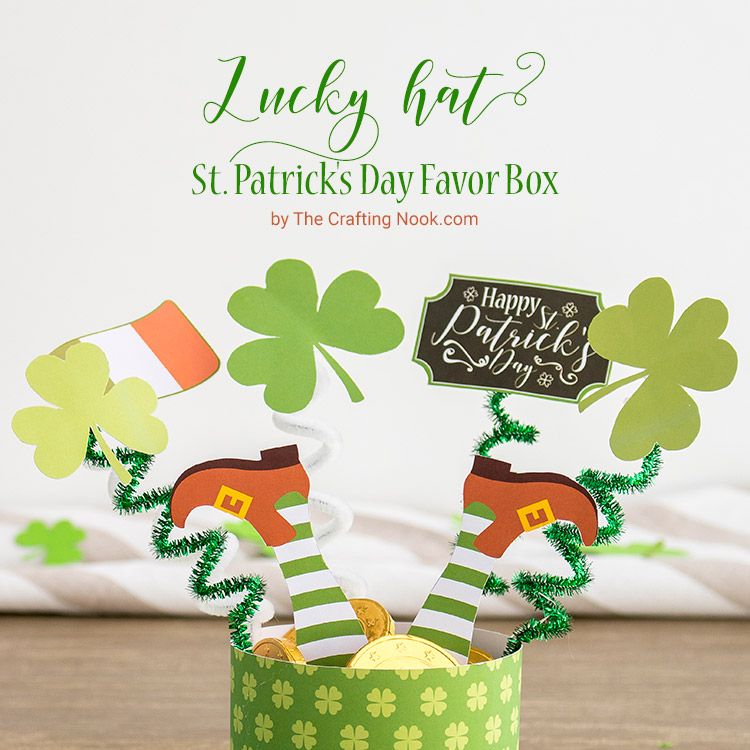 St. Patrick's Day Decoration DIY Favor Box