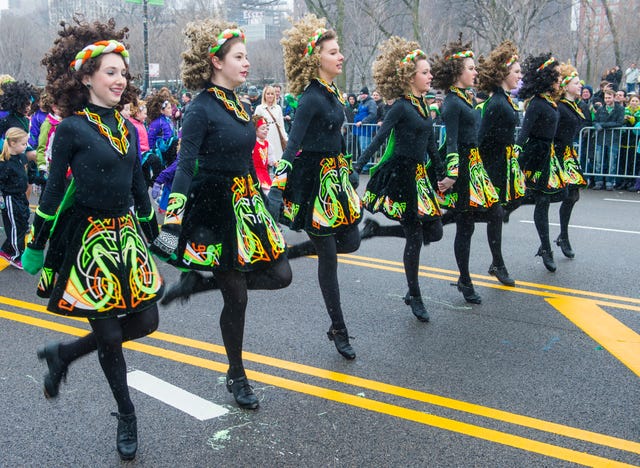 Traditional Irish Dress, Saint Patrick's Day Parade