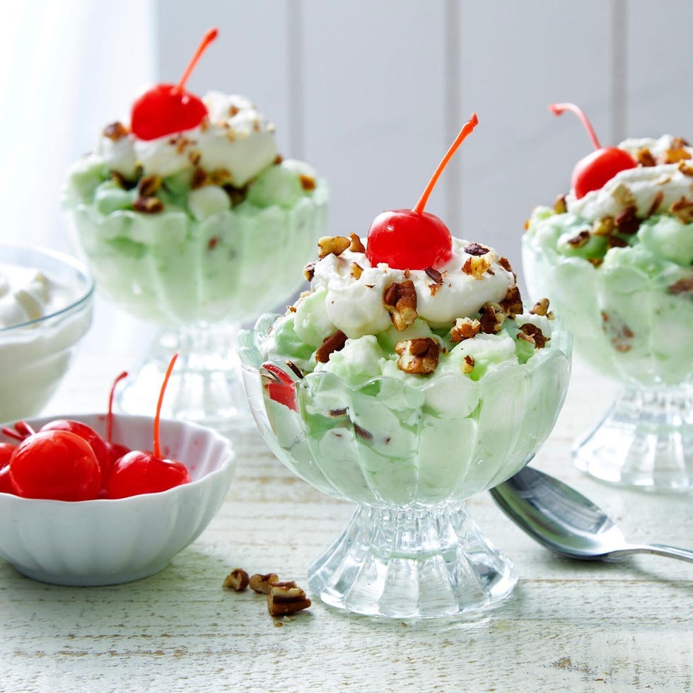 st patricks day green food recipes watergate salad