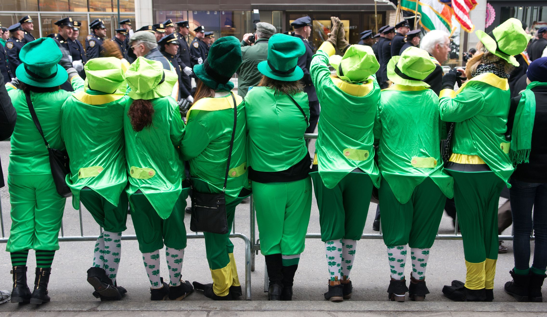 Traditional Irish Dress, Saint Patrick's Day Parade