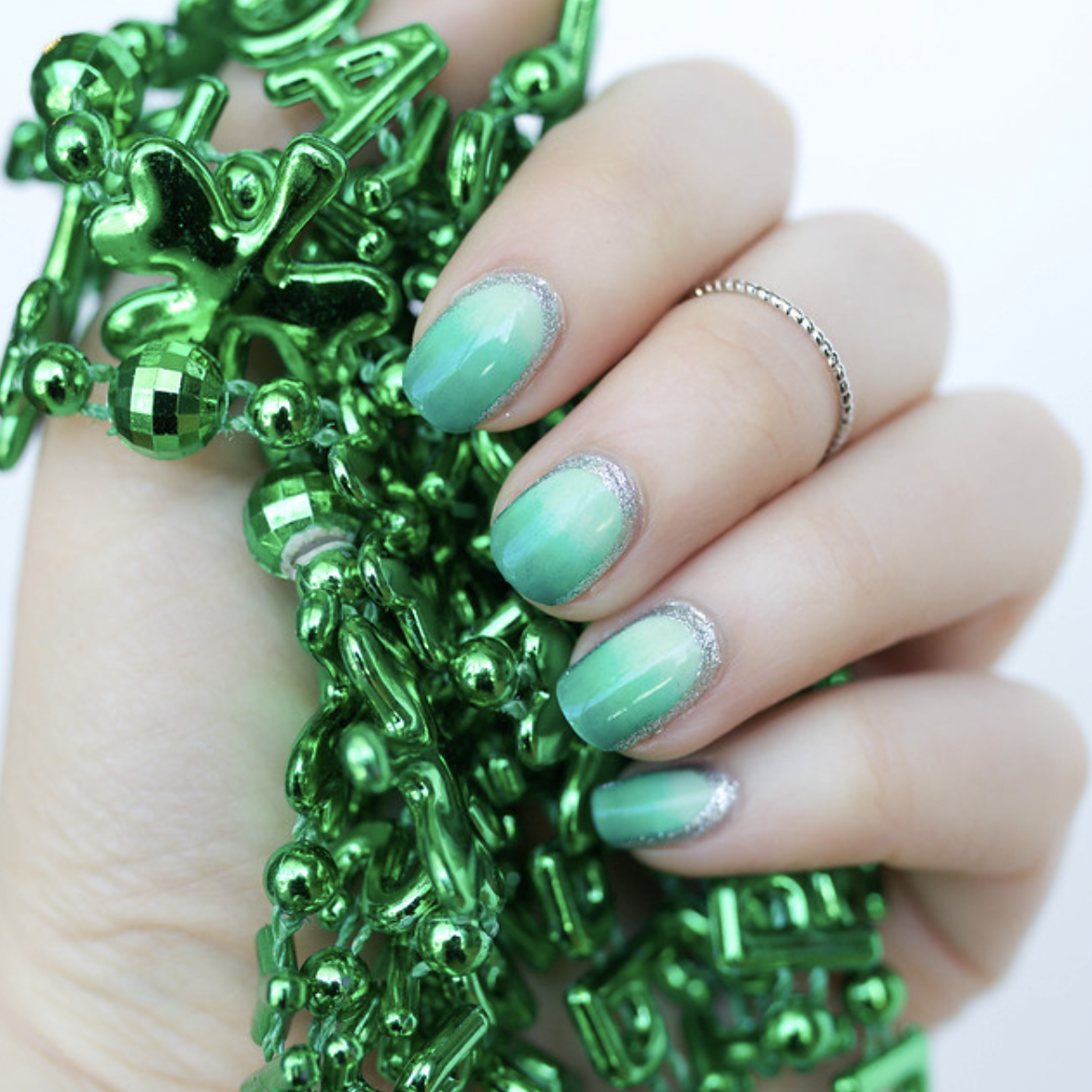 The Green Jade Nail-Art Trend For Fall | POPSUGAR Beauty