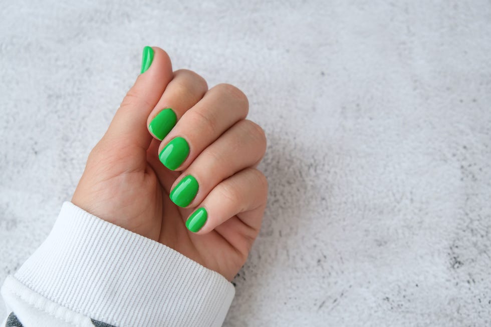 st patricks day nails luck